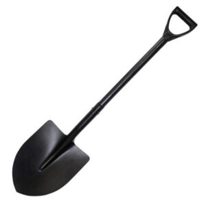 The Contractor No 3 Round Mouth Fibreglass D Handle Shovel